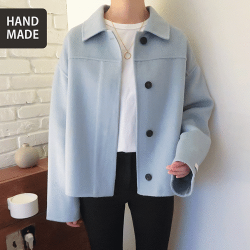 젬마 핸드메이드 자켓(울70%,3color)